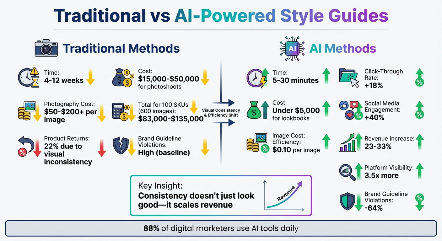 Traditional vs AI-Powered Fashion Style Guides: Cost and Performance Comparison