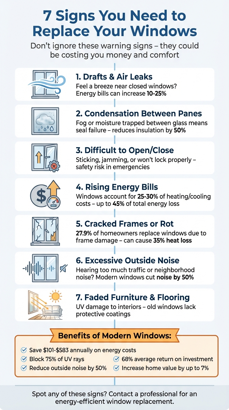 7 Warning Signs You Need to Replace Your Home Windows