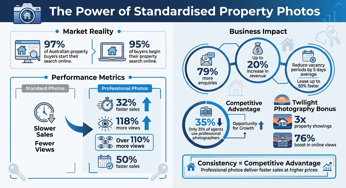 Real Estate Photo Standardisation Impact Statistics and ROI