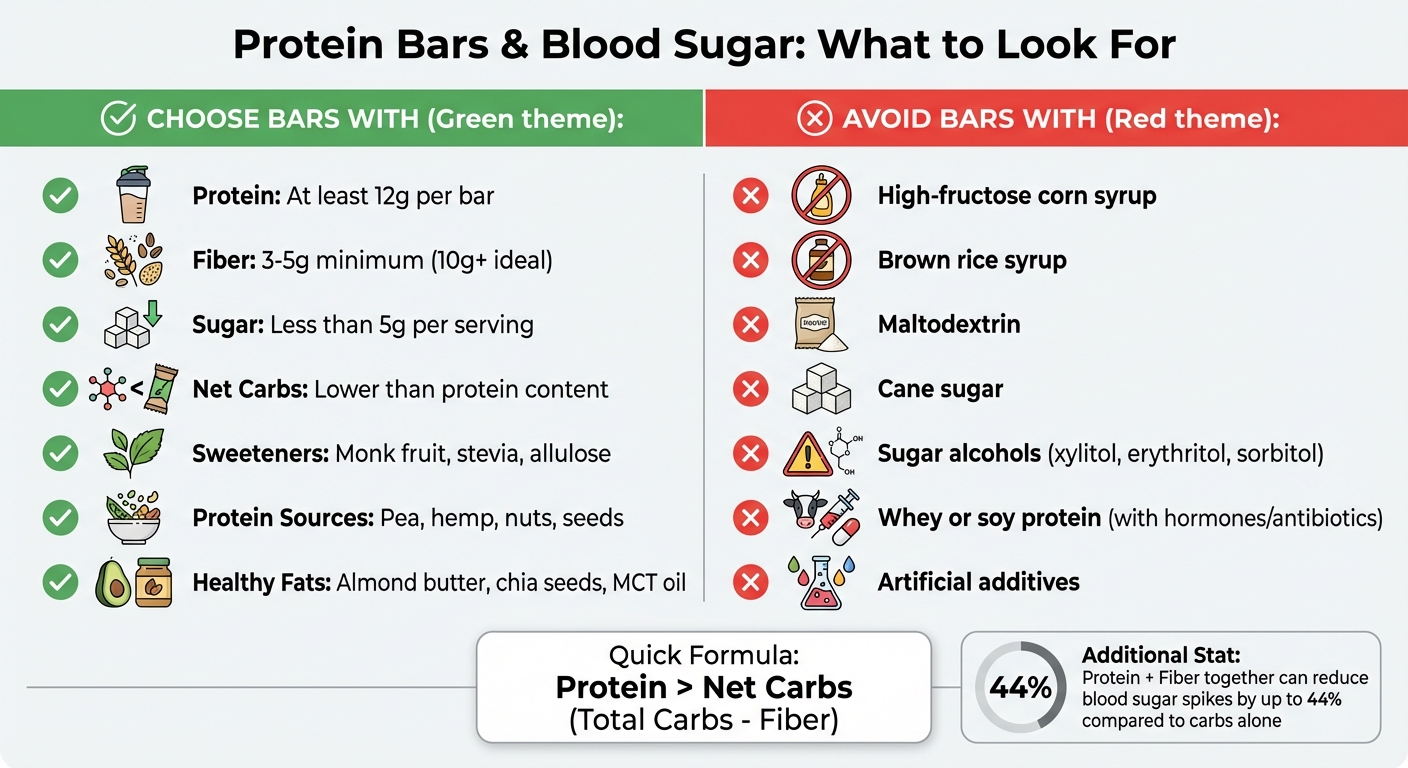 How to Choose Blood Sugar-Friendly Protein Bars: Ingredient Checklist