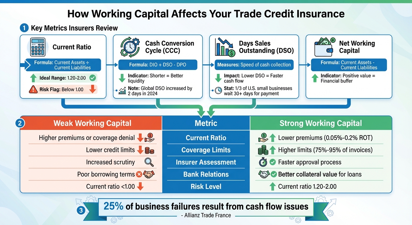 How Working Capital Metrics Impact Trade Credit Insurance Terms