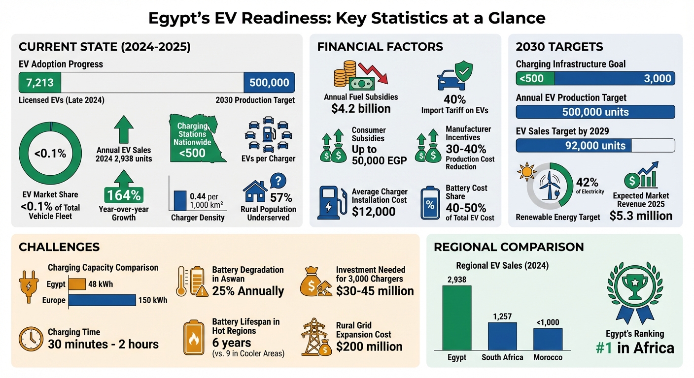 Egypt's Electric Vehicle Market Statistics and Infrastructure Overview 2024-2030