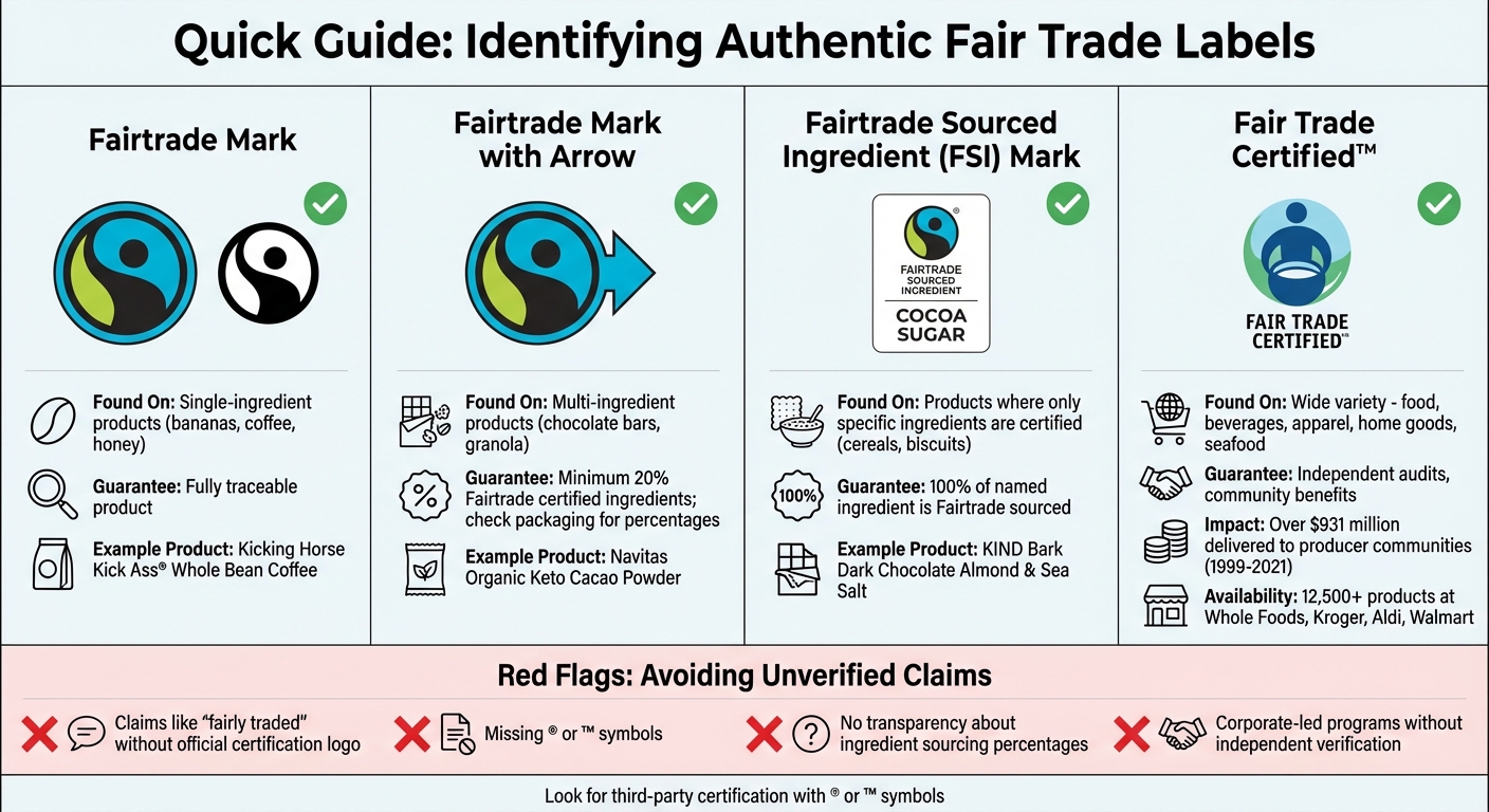 Guide to Identifying Authentic Fair Trade Certification Labels