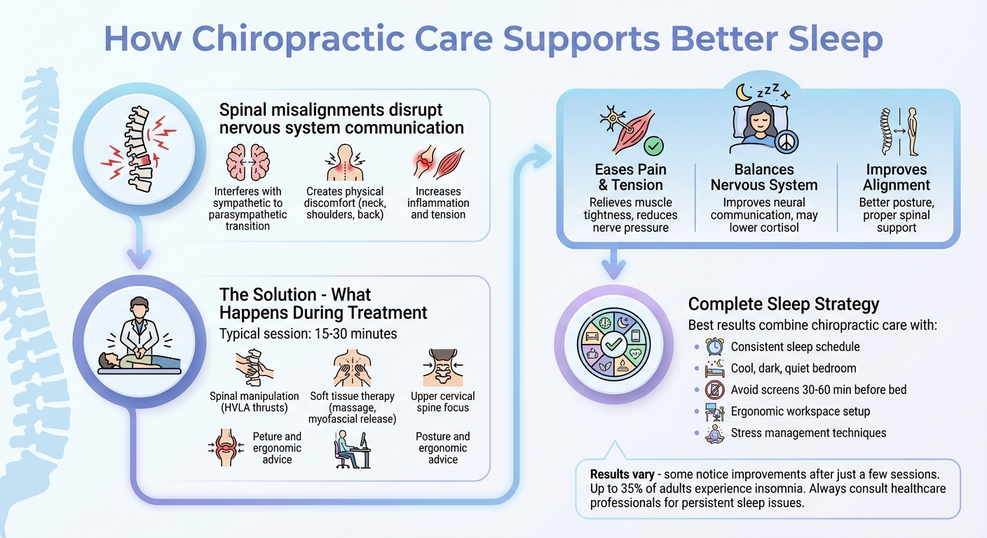 How Chiropractic Care Supports Better Sleep: A Step-by-Step Guide
