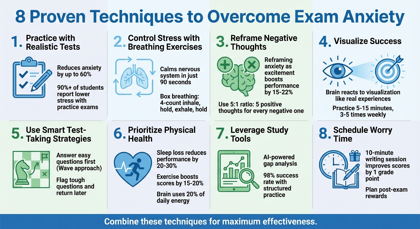 8 Proven Techniques to Overcome Exam Anxiety