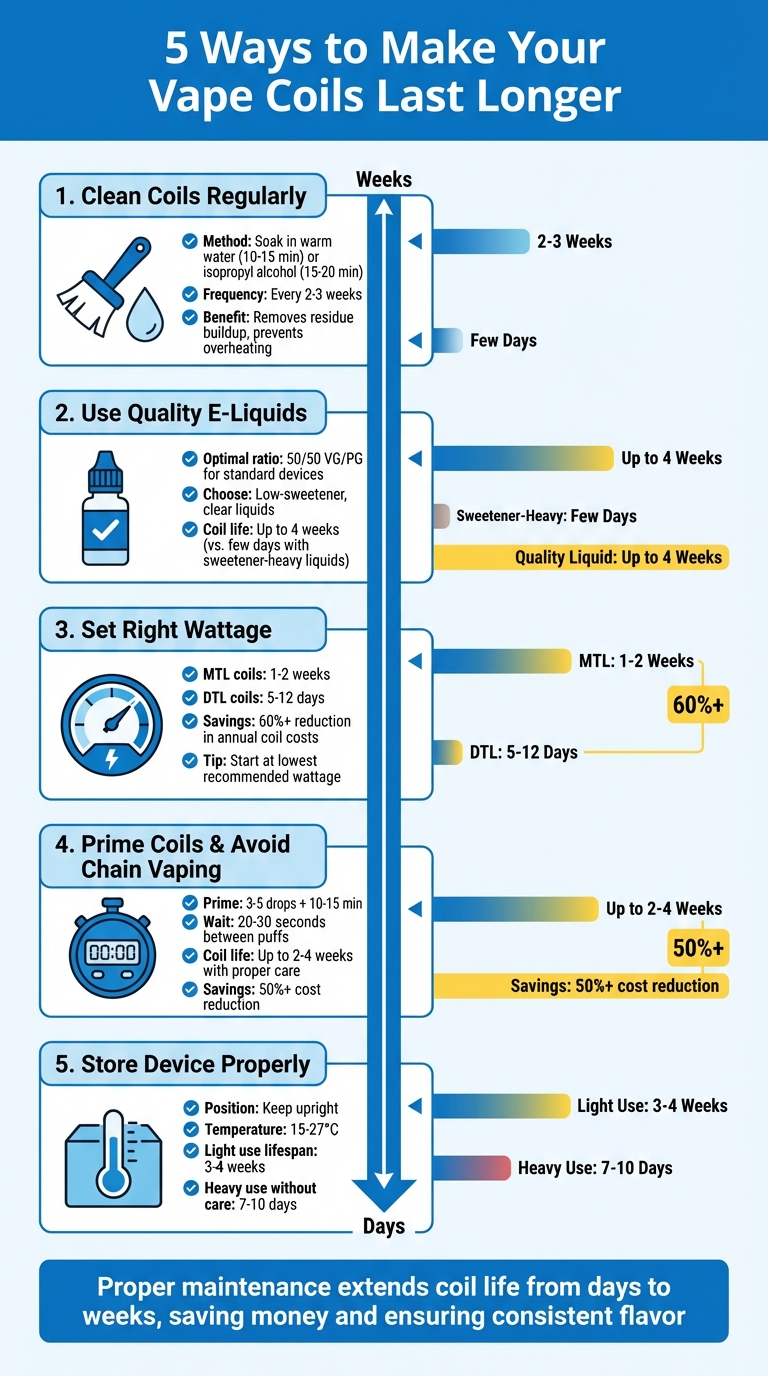 Best Disposable Vape 2026: Top Picks For Vapers In Bahrain 7 5 ways to extend vape coil lifespan and save money