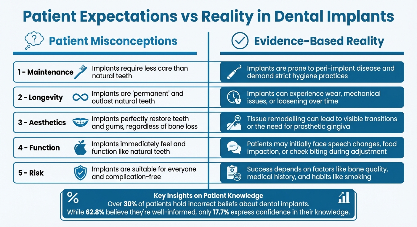 Patient Expectations vs Reality in Dental Implants