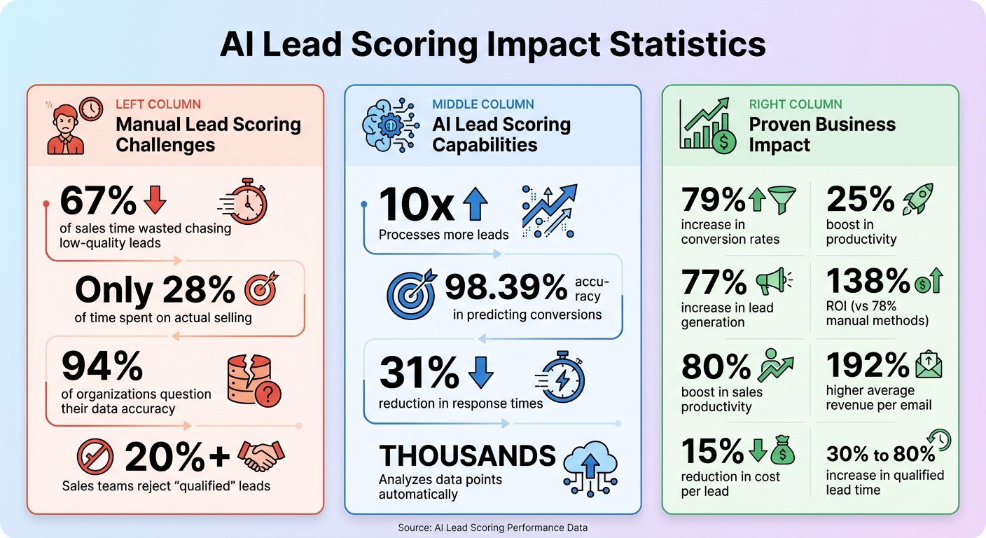 AI Lead Scoring Statistics: Impact on Sales Performance and ROI