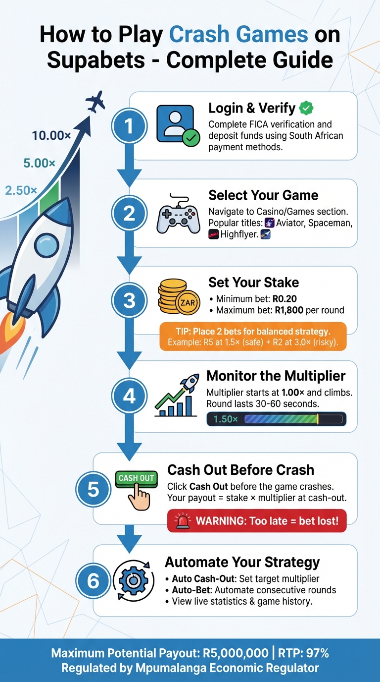 How to Play Crash Games: Step-by-Step Guide for Beginners