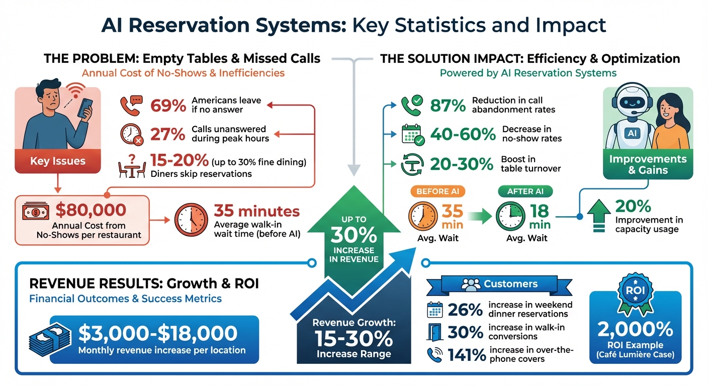AI Reservation Systems Impact on Restaurant Revenue and Operations
