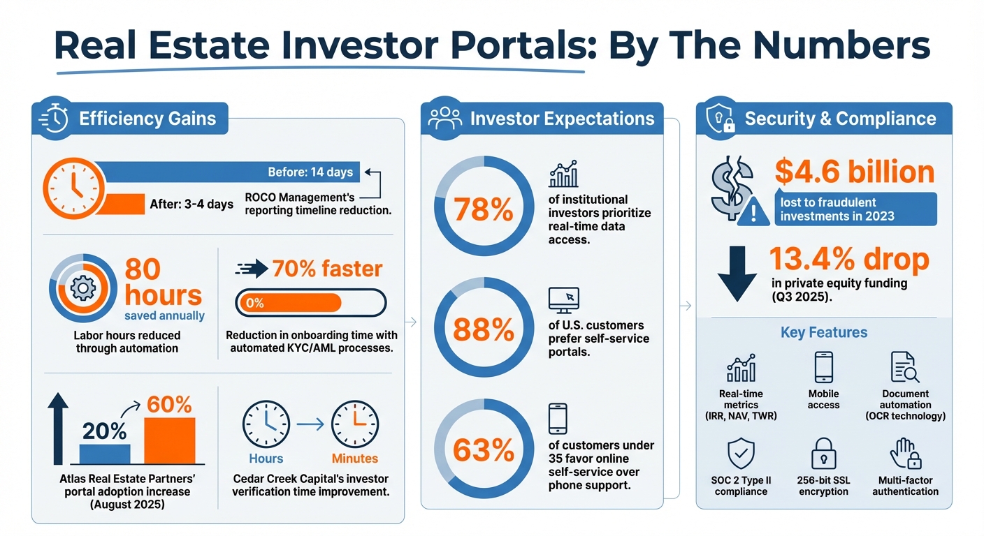 Real Estate Investor Portal Benefits: Key Statistics and ROI Metrics