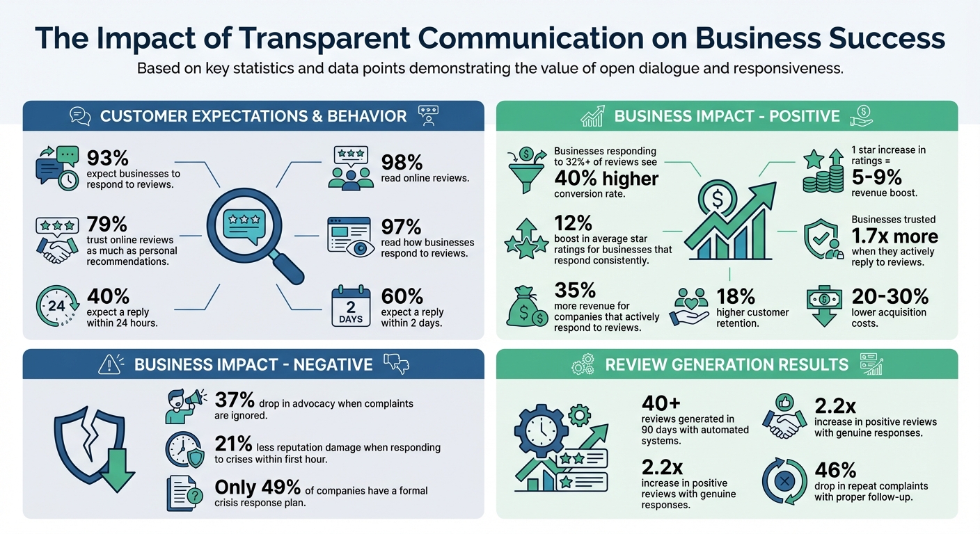 How Transparent Communication Impacts Business Revenue and Customer Trust