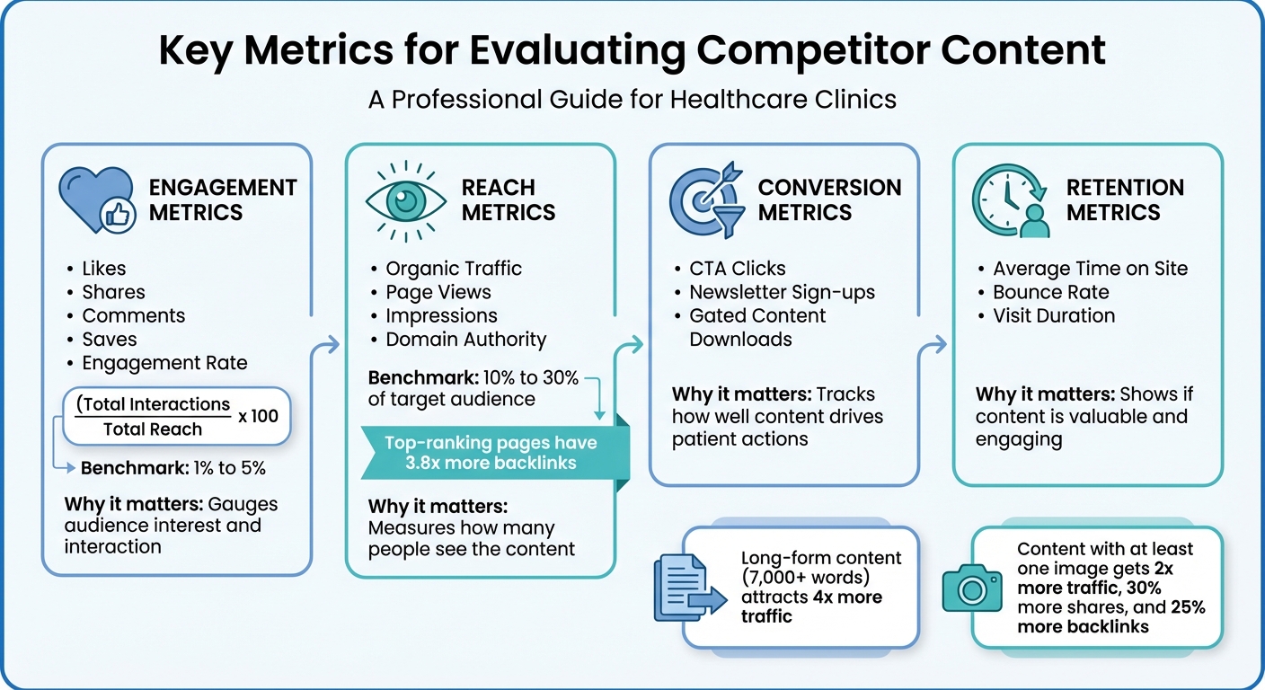 Essential Metrics for Clinic Competitor Content Analysis