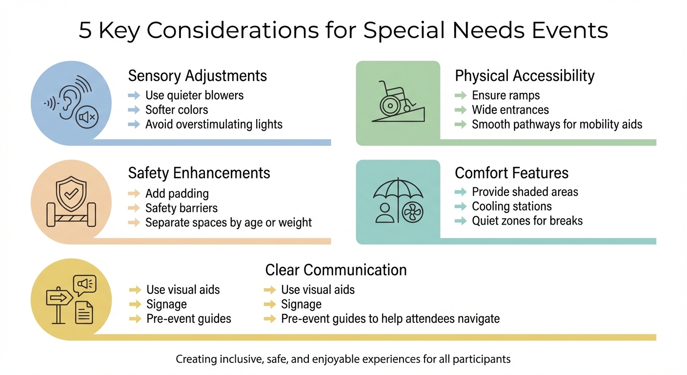 5 Key Considerations for Adapting Inflatables for Special Needs Events