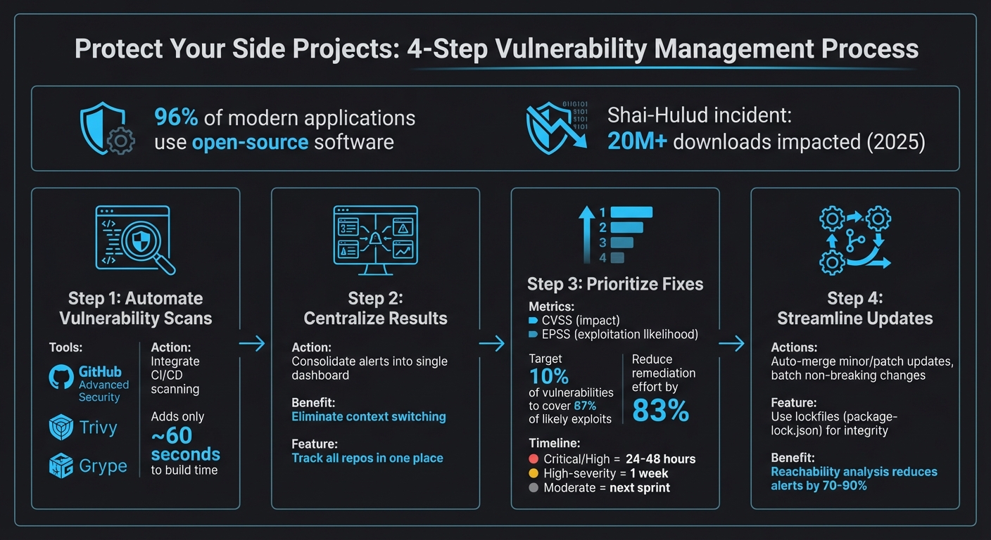 4-Step Process to Scan and Secure All Your Repositories from Dependency Vulnerabilities