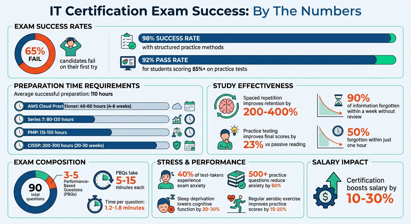 IT Certification Exam Success Statistics and Key Preparation Metrics