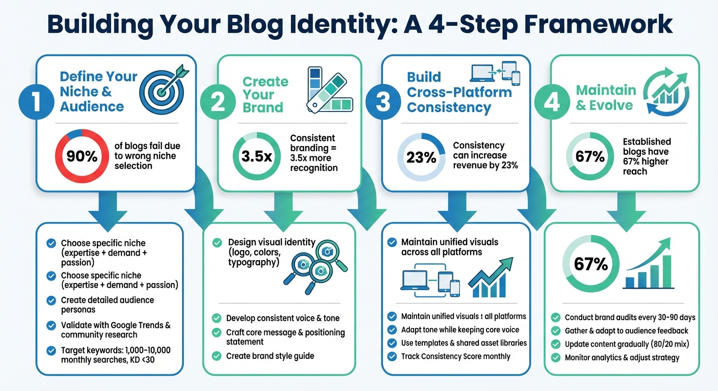 4-Step Process to Build a Strong Blog Identity