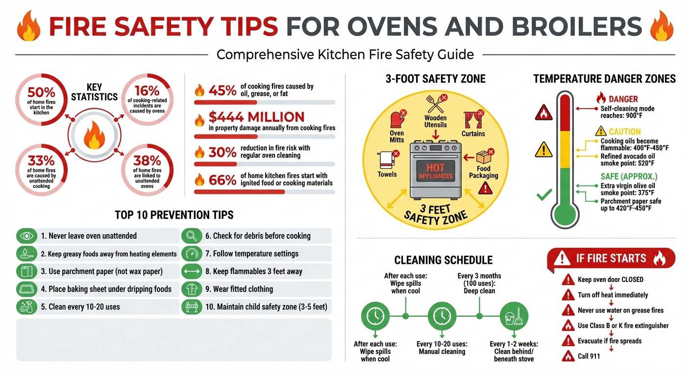 Kitchen Fire Safety Statistics and Prevention Tips