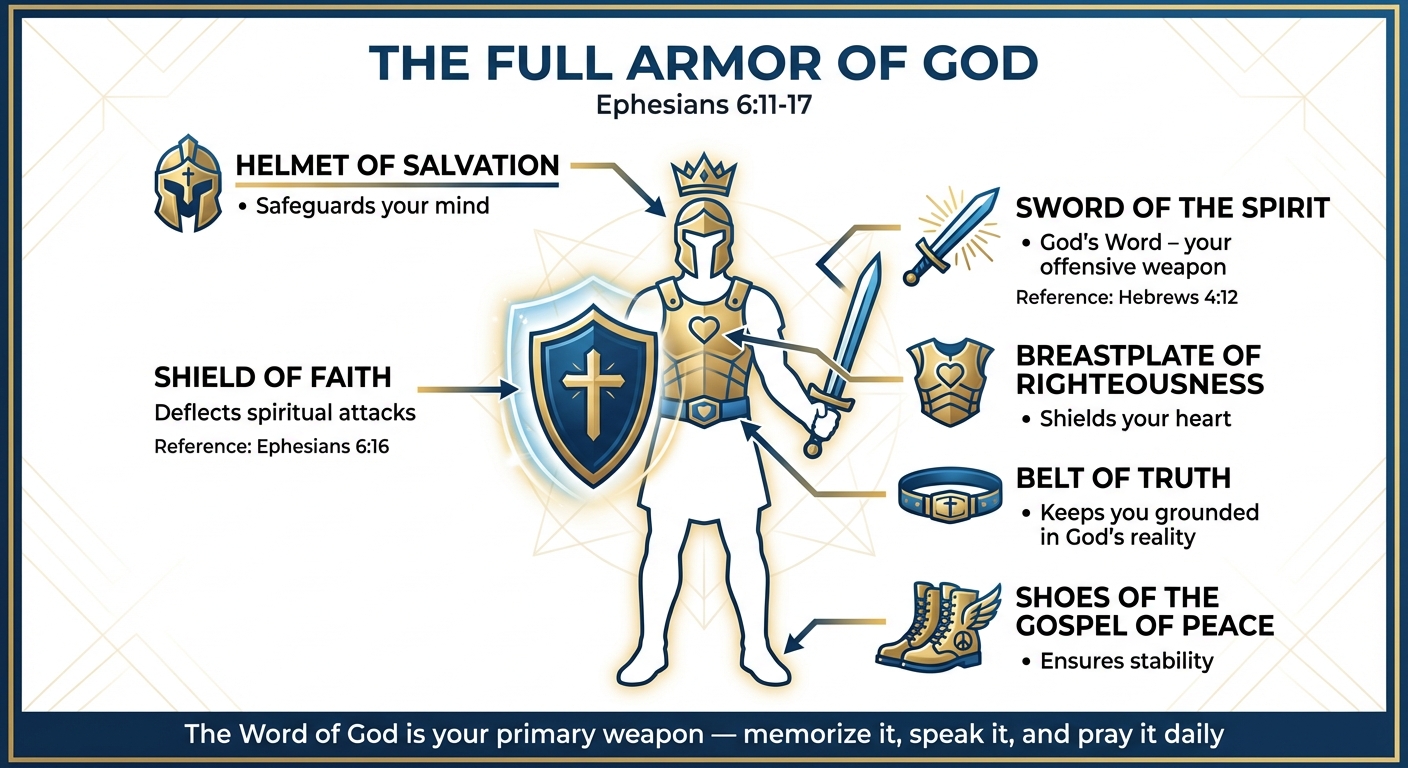 Spiritual Armor of God: Complete Guide to Christian Warfare Protection