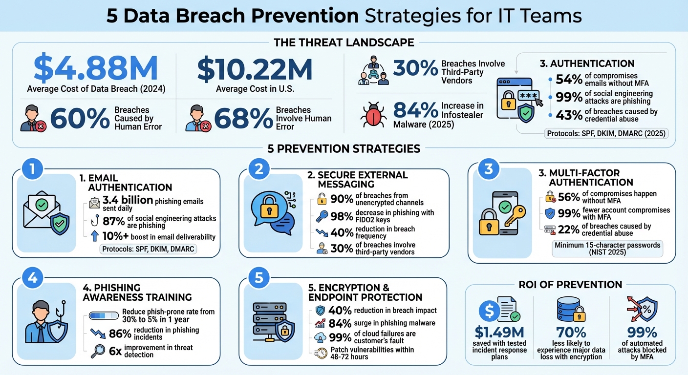 Data Breach Statistics and Prevention Strategies 2024-2025
