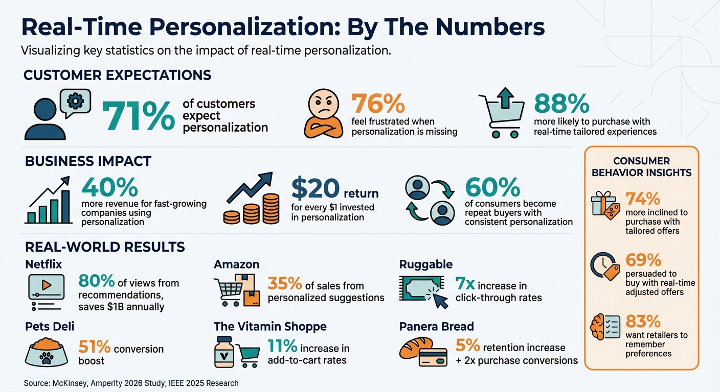 Real-Time Personalization Impact: Key Statistics and ROI Data