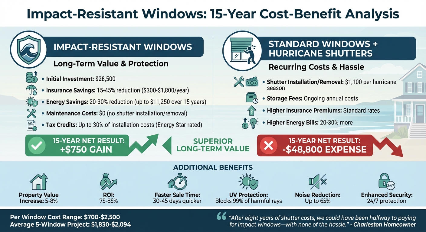 Impact-Resistant Windows Cost-Benefit Analysis for Charleston Homes