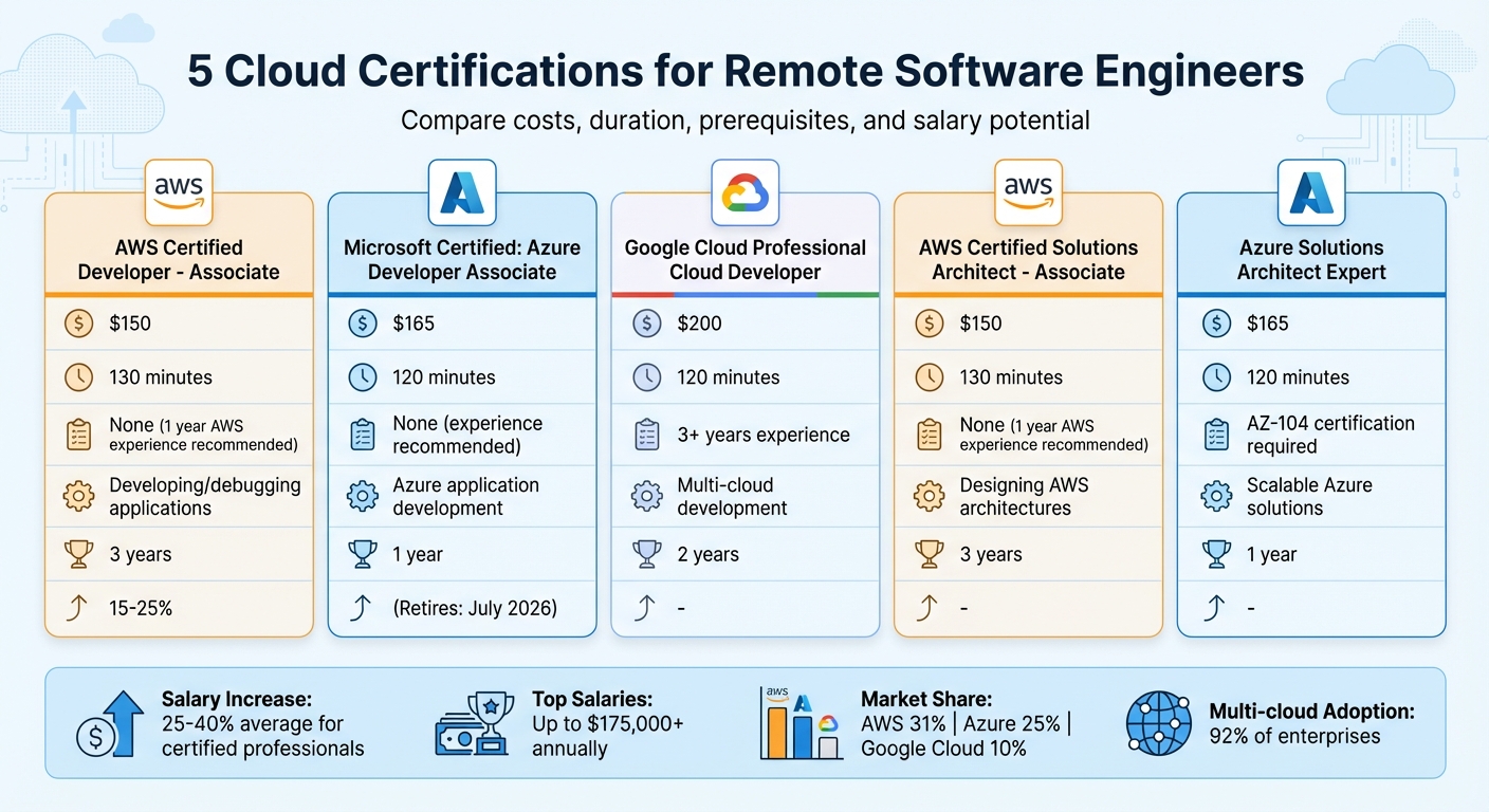 5 Cloud Certifications for Remote Software Engineers