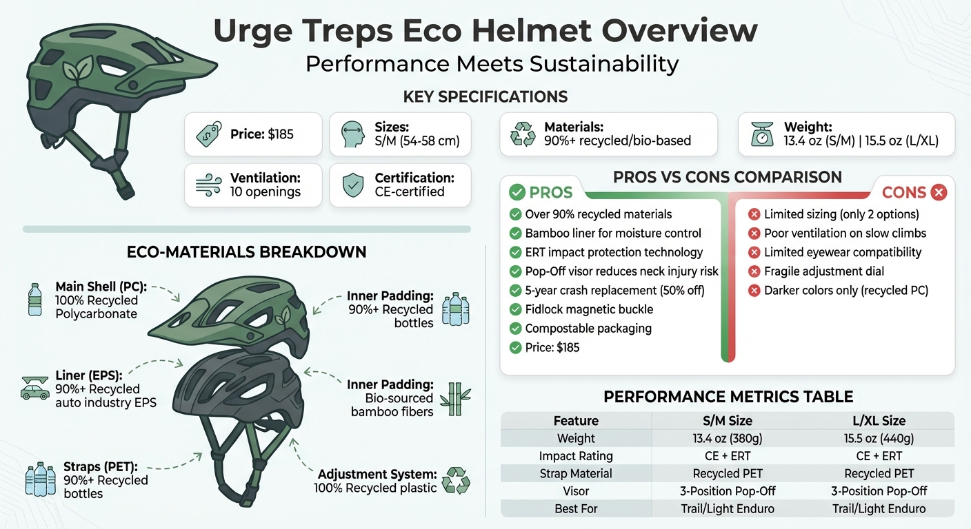 Urge Treps Eco Helmet: Key Specs, Materials & Performance at a Glance