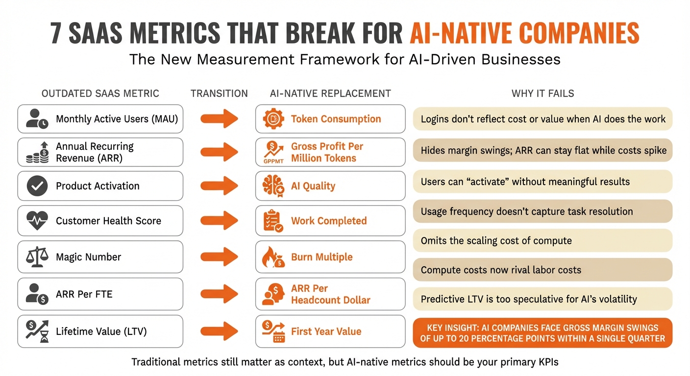 SaaS vs AI-Native Metrics: 7 Critical Shifts for Measuring Success