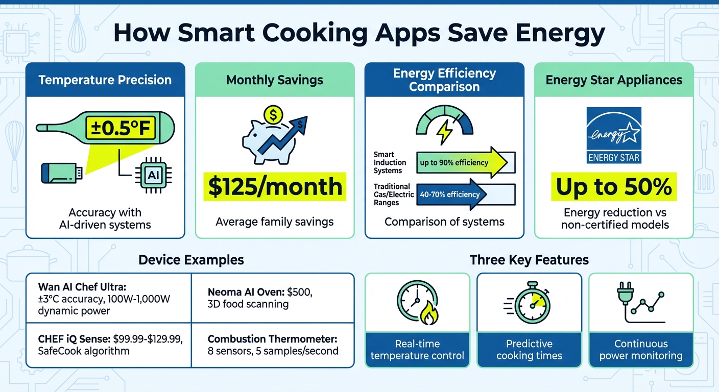 Smart Cooking Apps Energy Savings and Efficiency Statistics