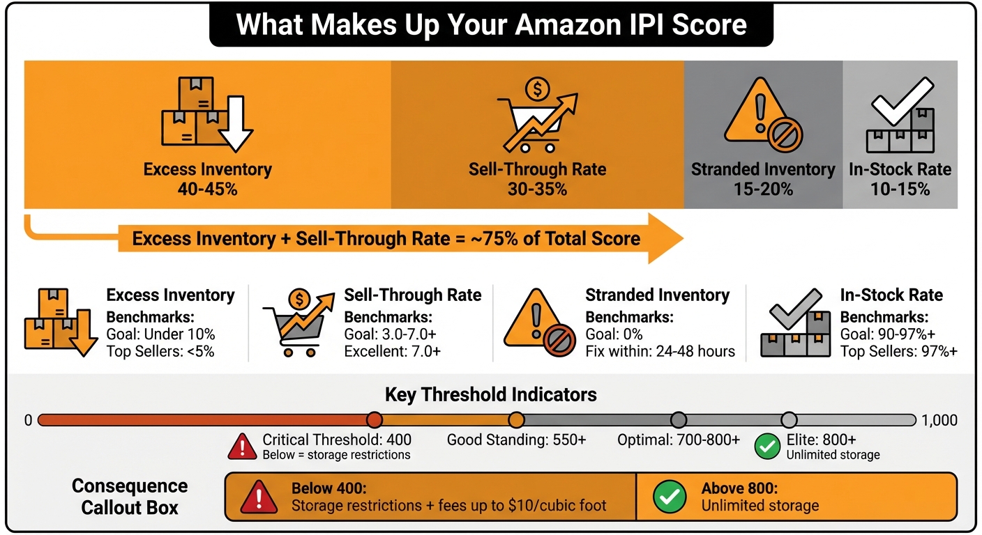 Amazon IPI Score Components and Benchmarks Guide