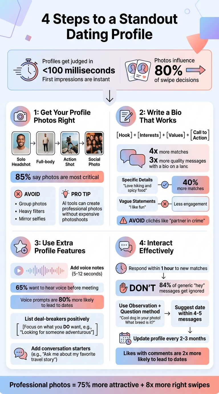 4-Step Gen Z Dating Profile Optimization Guide with Key Statistics
