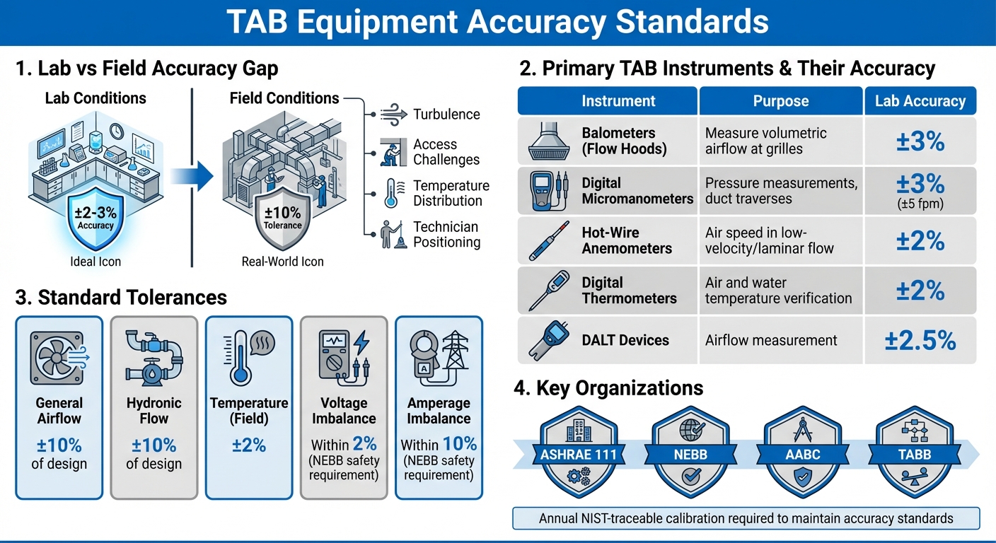 Tbl Instrument TAB Equipment Accuracy Standards Explained - Air Balance Masters