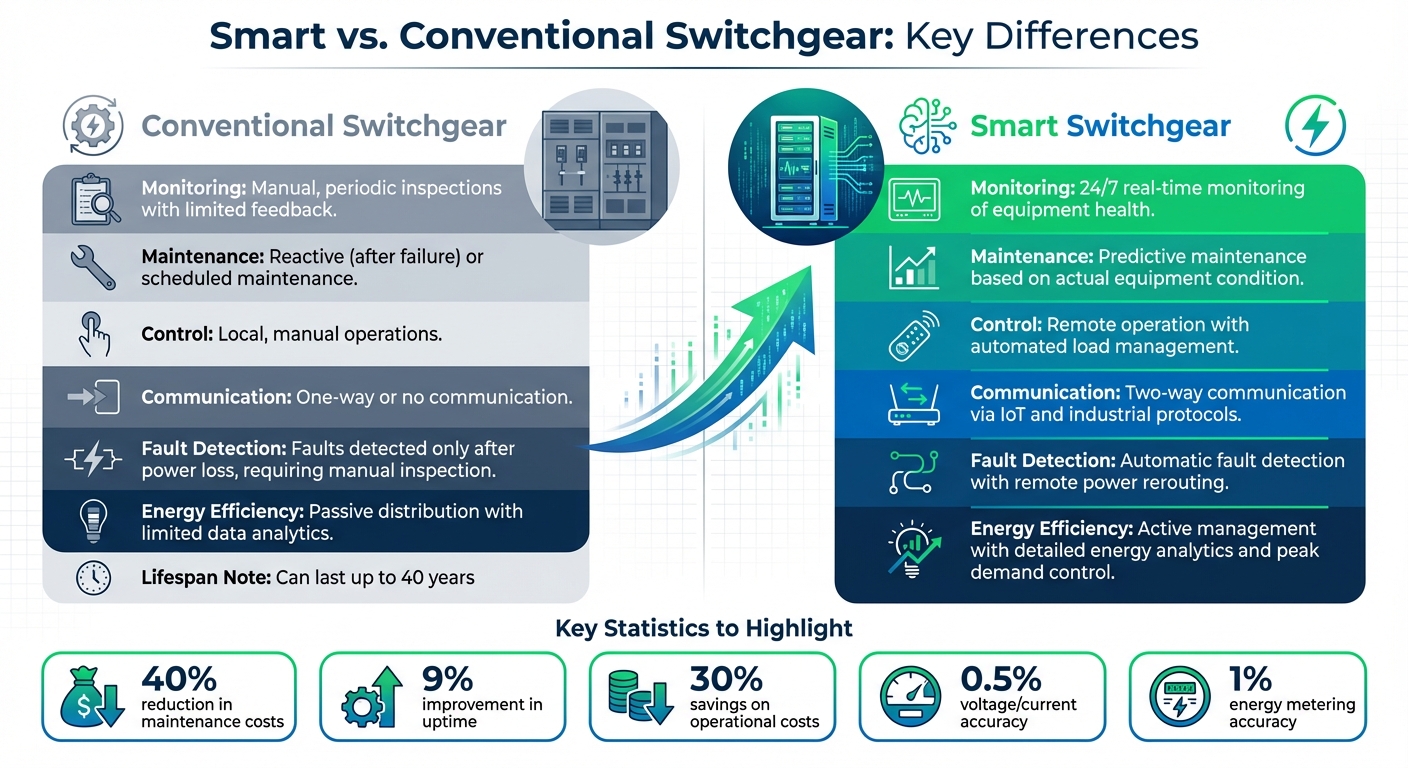 Smart vs Conventional Switchgear: Key Differences and Benefits