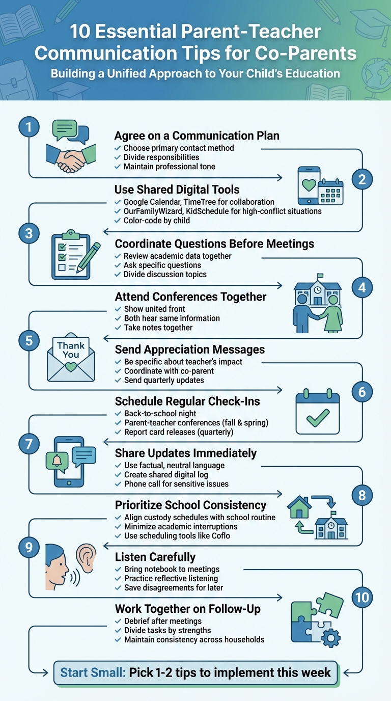 10 Essential Parent-Teacher Communication Tips for Co-Parents