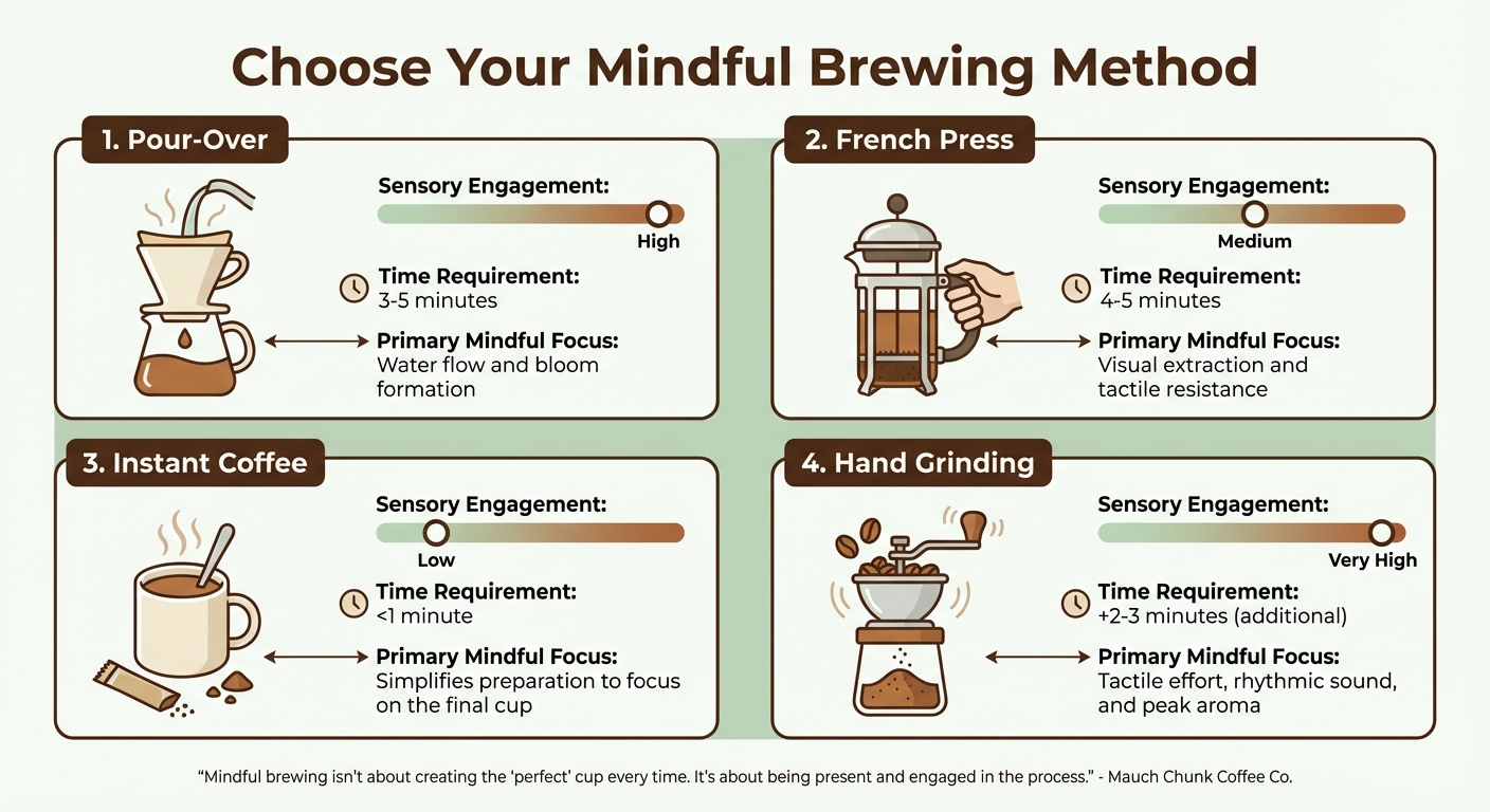 Mindful Coffee Brewing Methods Comparison Guide