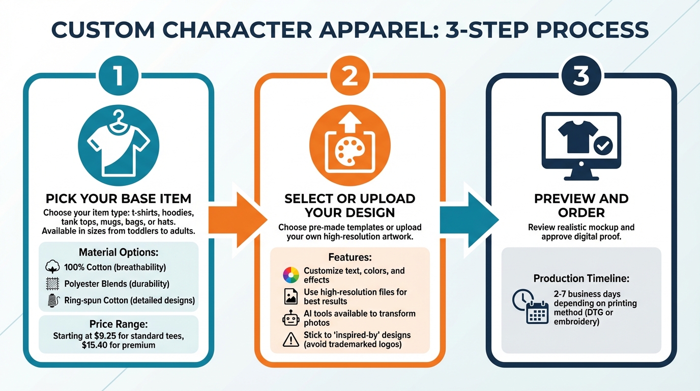 How to Customize Character Apparel in 3 Simple Steps