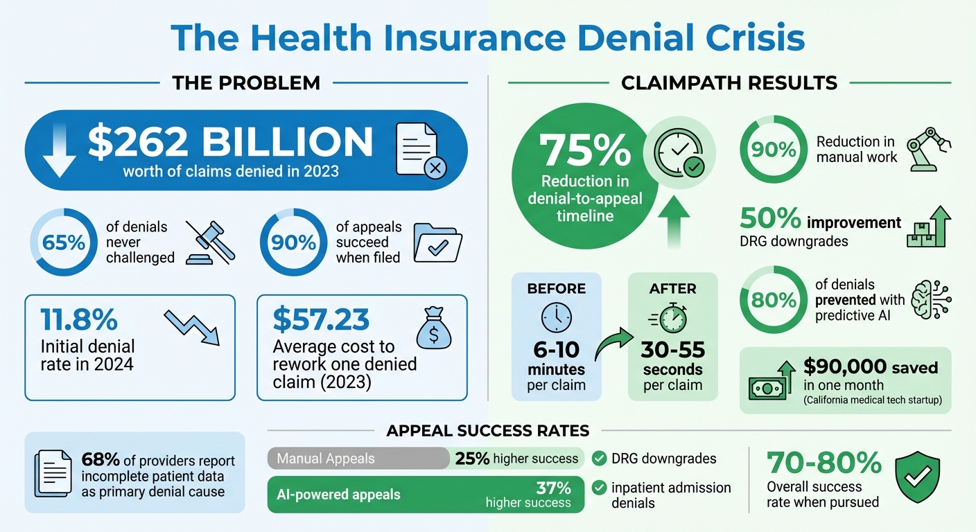 Health Insurance Claim Denials: Key Statistics and Impact 2023-2024