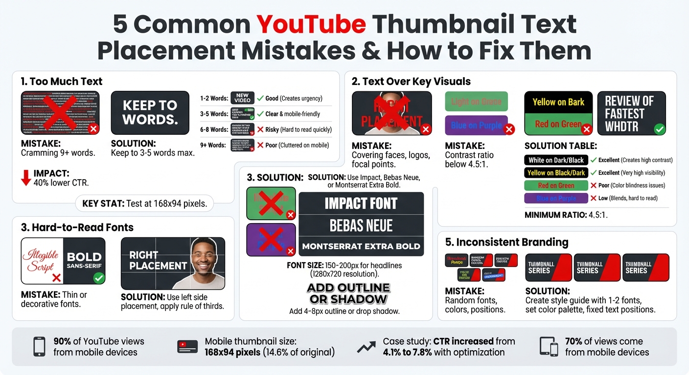 YouTube Thumbnail Text Placement Best Practices Guide