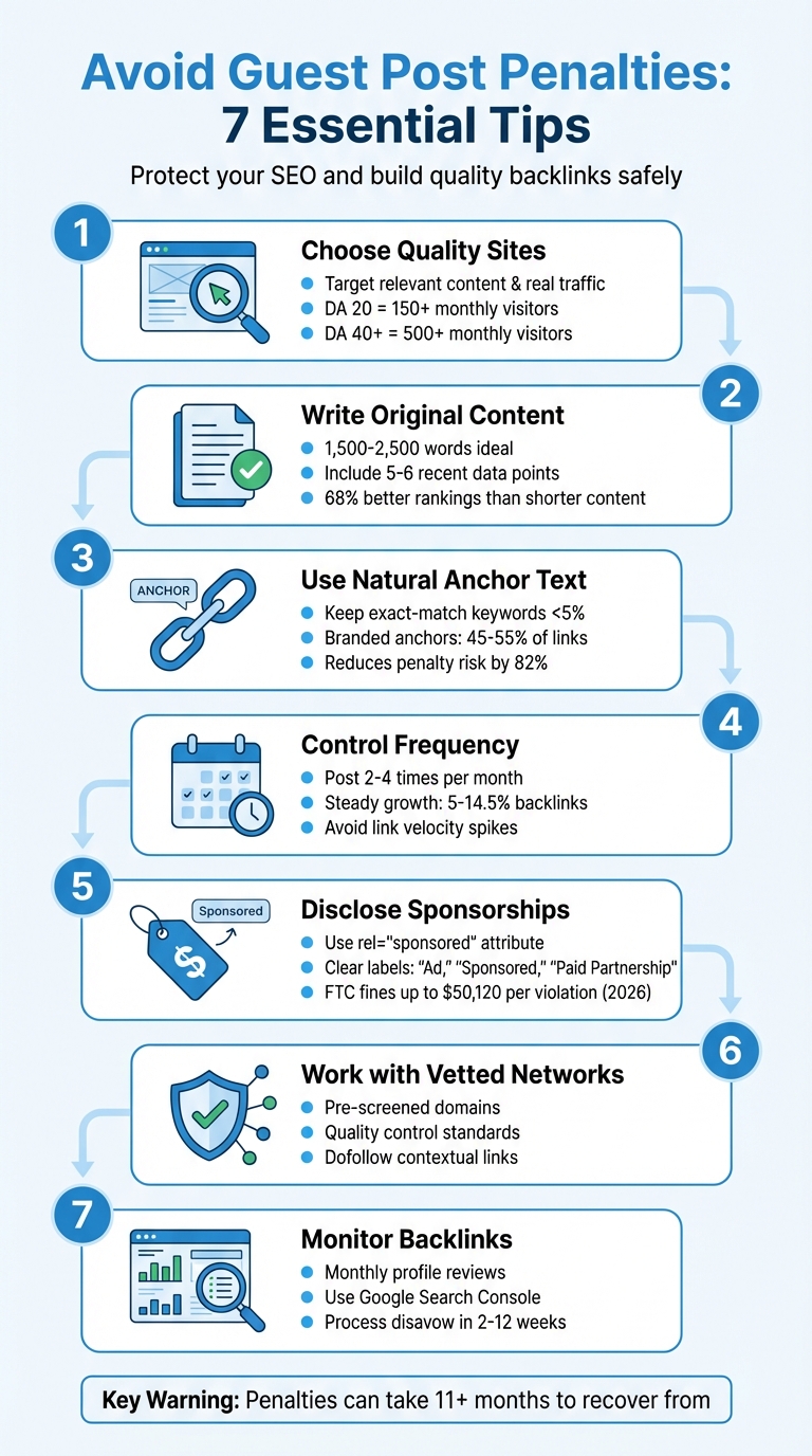 7 Essential Tips to Avoid Guest Post Penalties in 2024