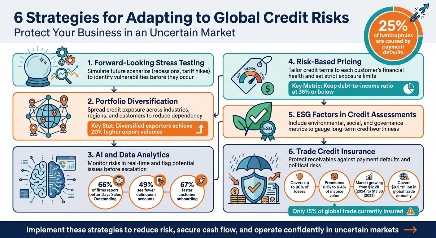 6 Strategies for Adapting to Global Credit Risks