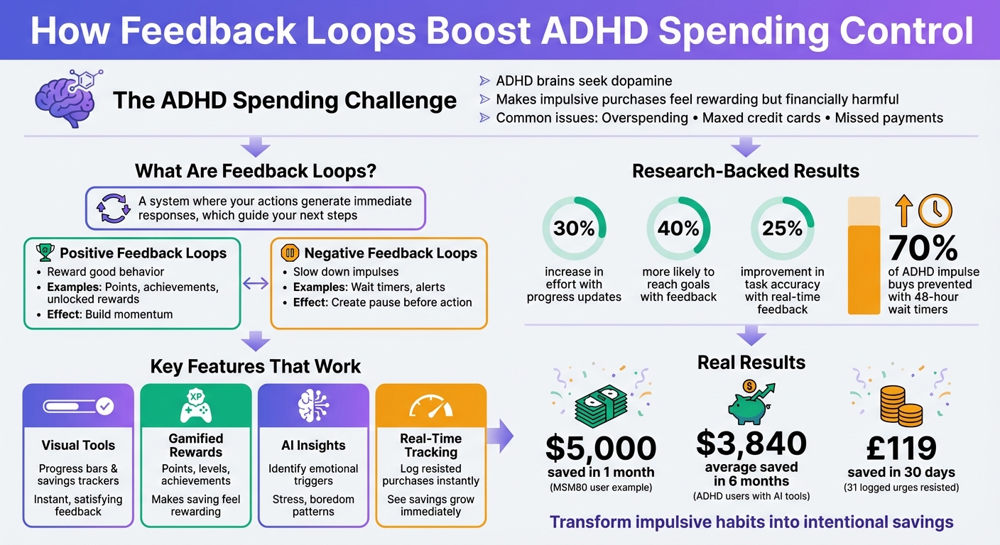 How Feedback Loops Help ADHD Brains Control Impulse Spending
