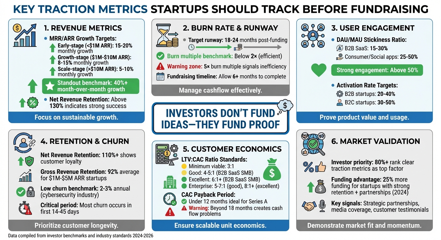 Essential Traction Metrics Startups Need to Track Before Fundraising