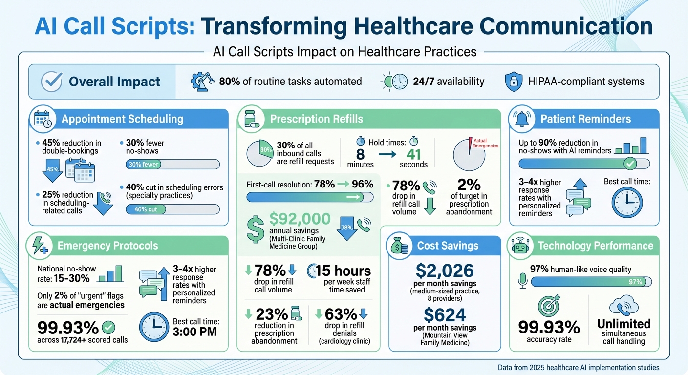 AI Call Scripts Benefits: Key Statistics and Cost Savings for Healthcare Practices