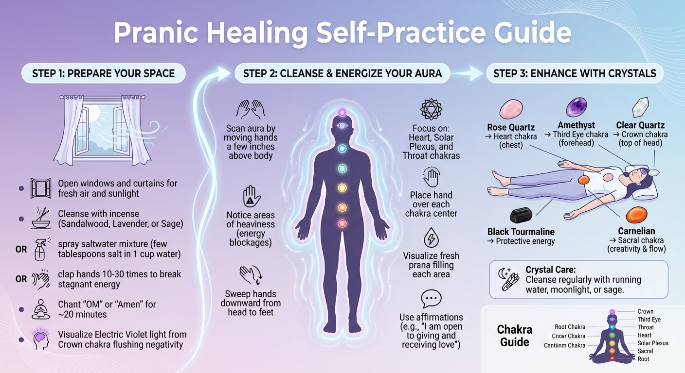 Pranic Healing Self-Practice Guide: 3-Step Process for Emotional Balance