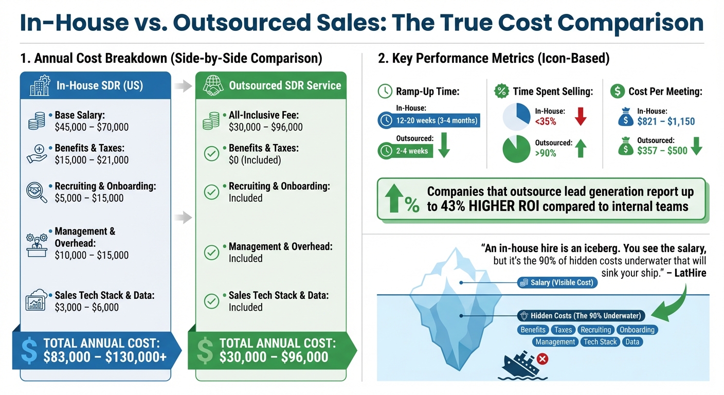 In-House vs Outsourced Sales: Cost Comparison and ROI Analysis