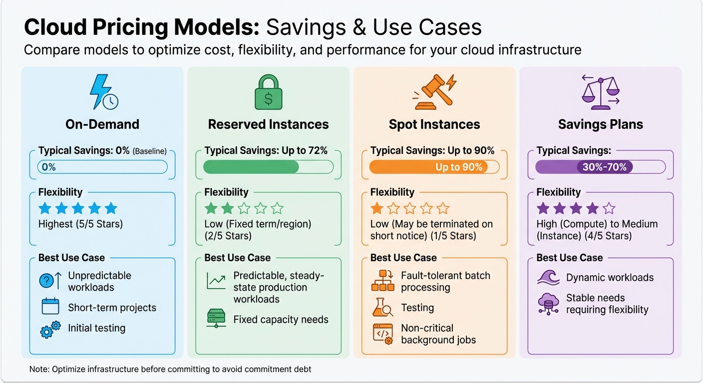 Cloud Pricing Models Comparison: Savings, Flexibility and Best Use Cases