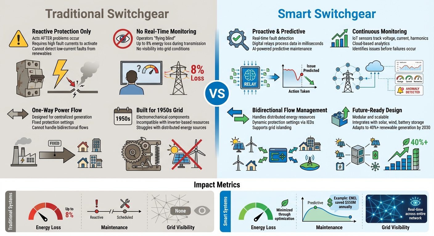 Traditional vs Smart Switchgear: Key Differences in Renewable Grid Management