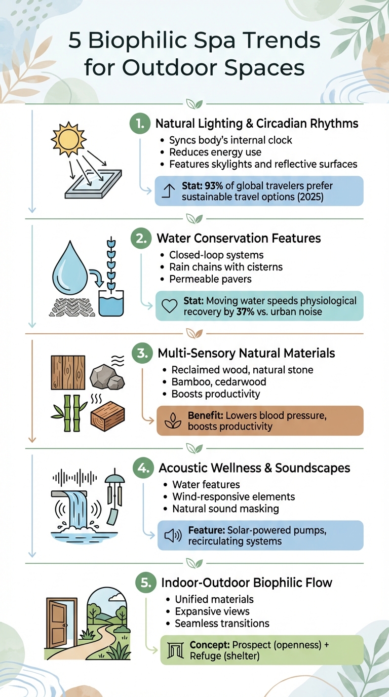 5 Biophilic Spa Design Trends for Outdoor Spaces