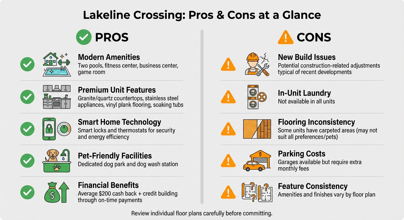 Lakeline Crossing Apartments Pros and Cons Comparison